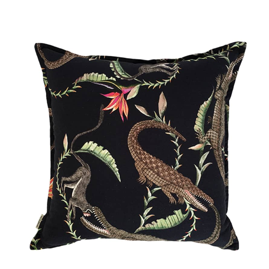 Botanical Boys Ardmore - River Chase Night Linen Cushion Cover