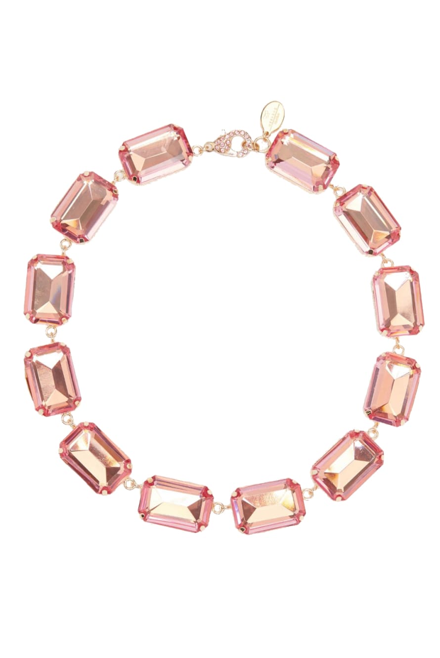Weekend MaxMara Crasso Chaton Necklace - Pink