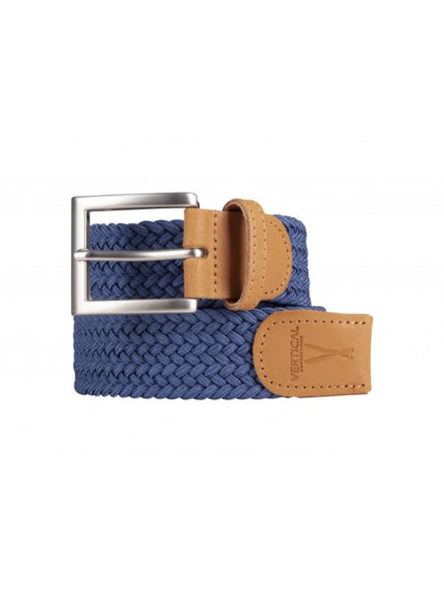 VERTICAL L'ACCESSOIRE Cinturón Braided Belt - Bleu