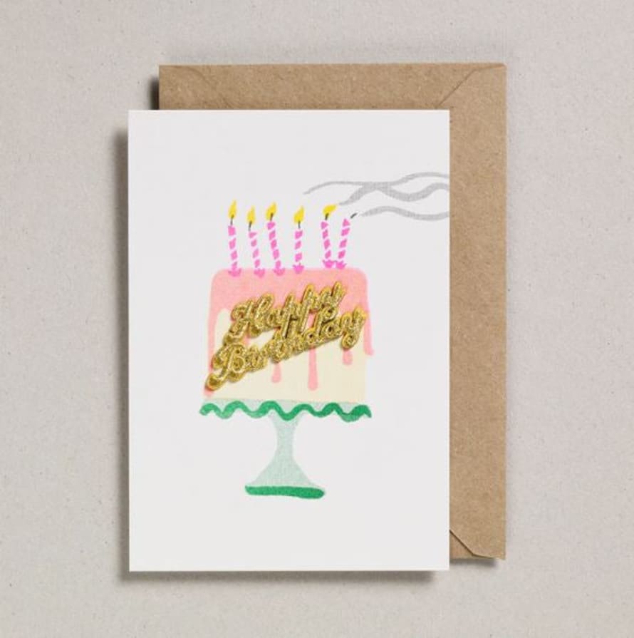 Petra Boase Happy Birthday Card Birthday Cake