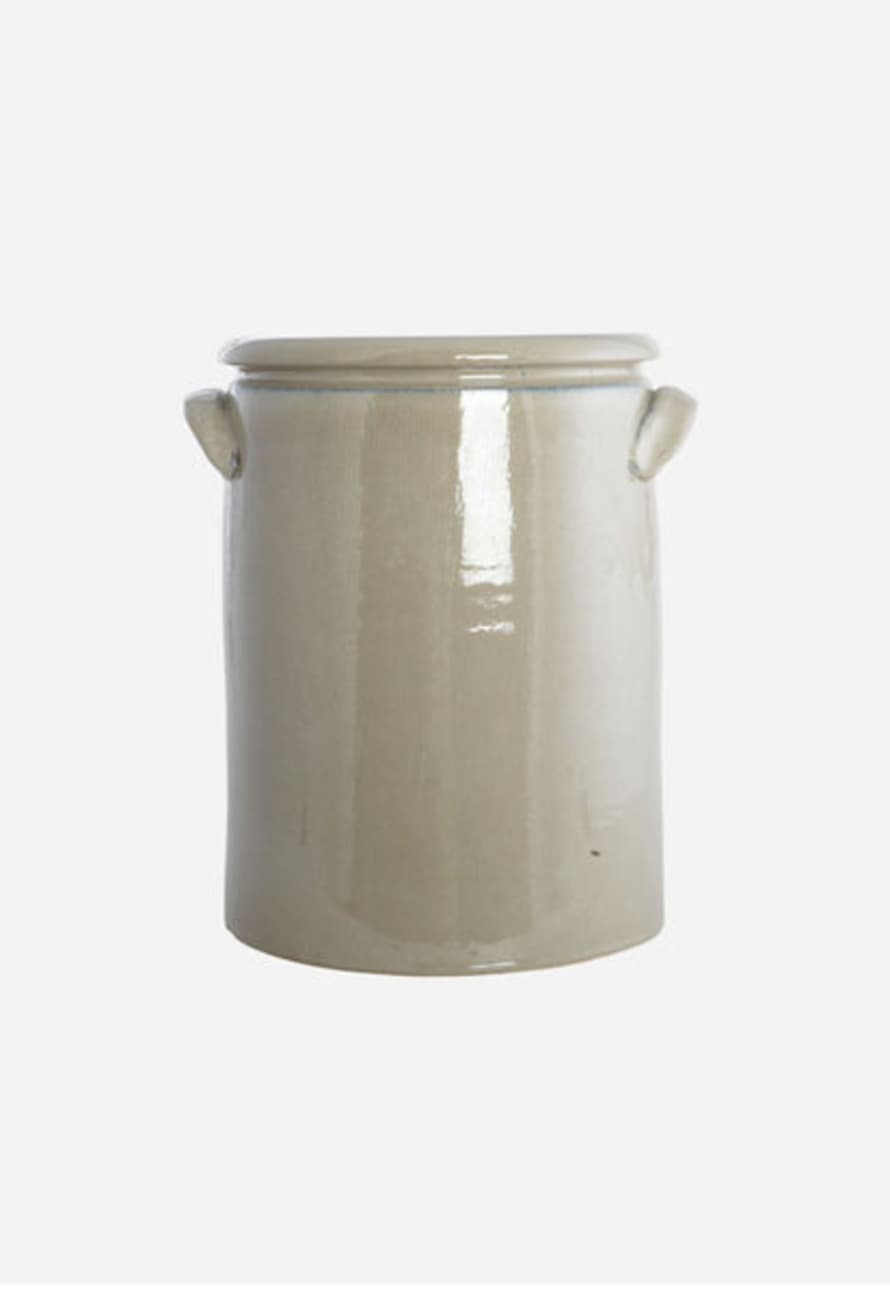 House Doctor Ceramic Planter Xl - Sand