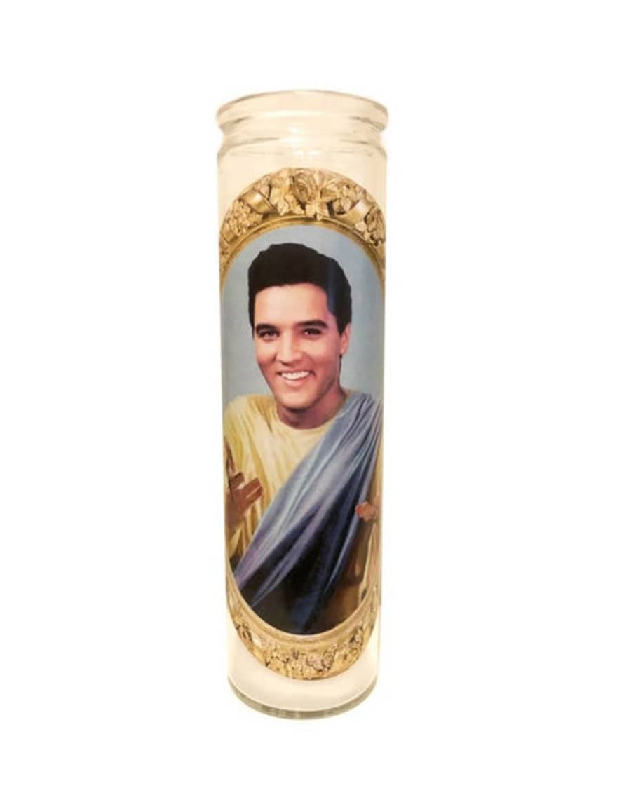Shrine On Elvis Presley Candle