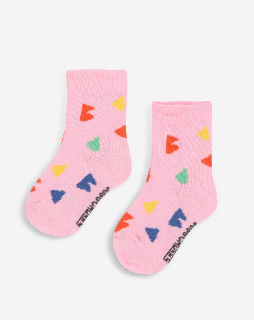 Bobo Choses B.c All Over Pink Baby Socks