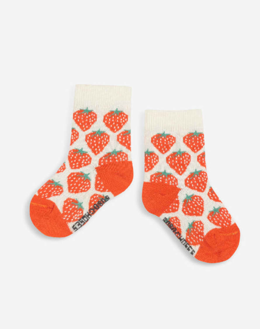 Bobo Choses Strawberry Baby Socks