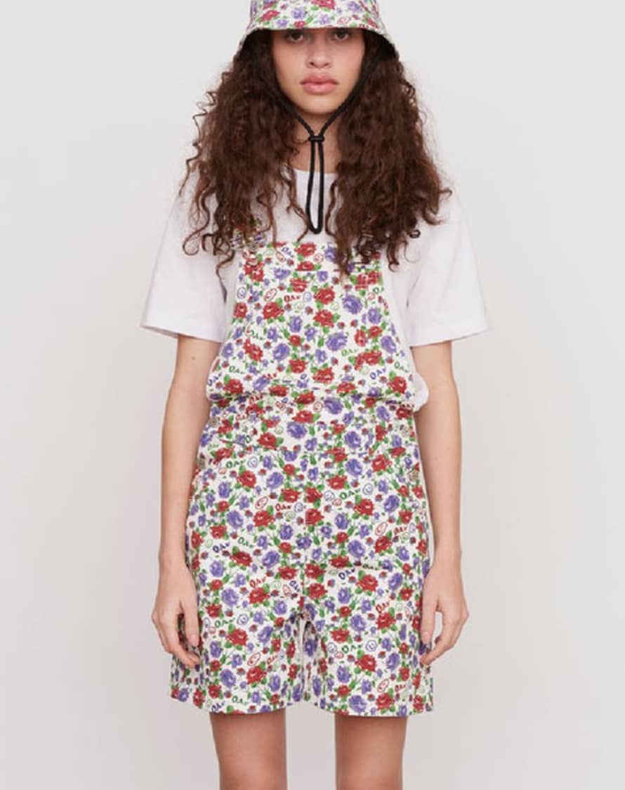 Lazy Oaf  Childs Play Floral Dungarees
