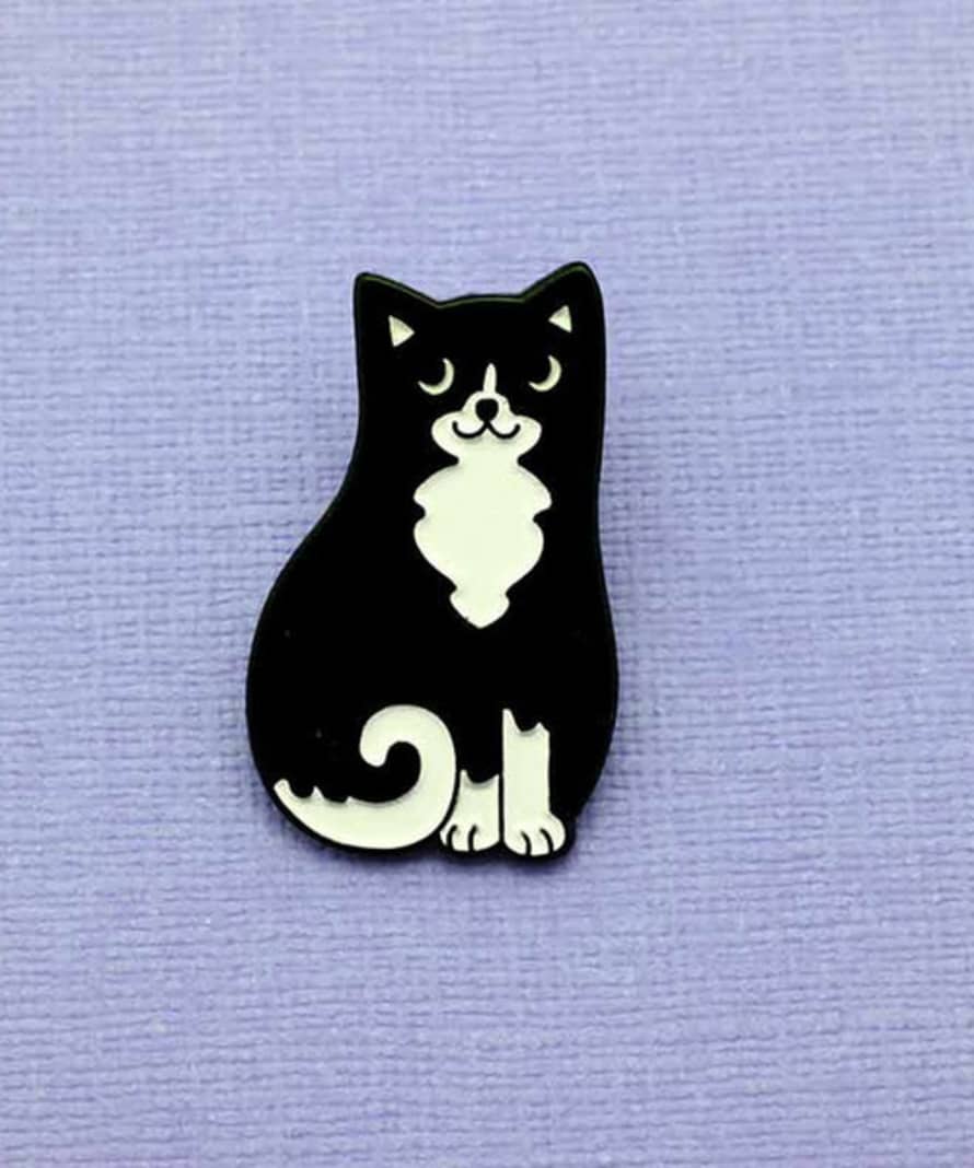 Punky Pins Black Cat Pin