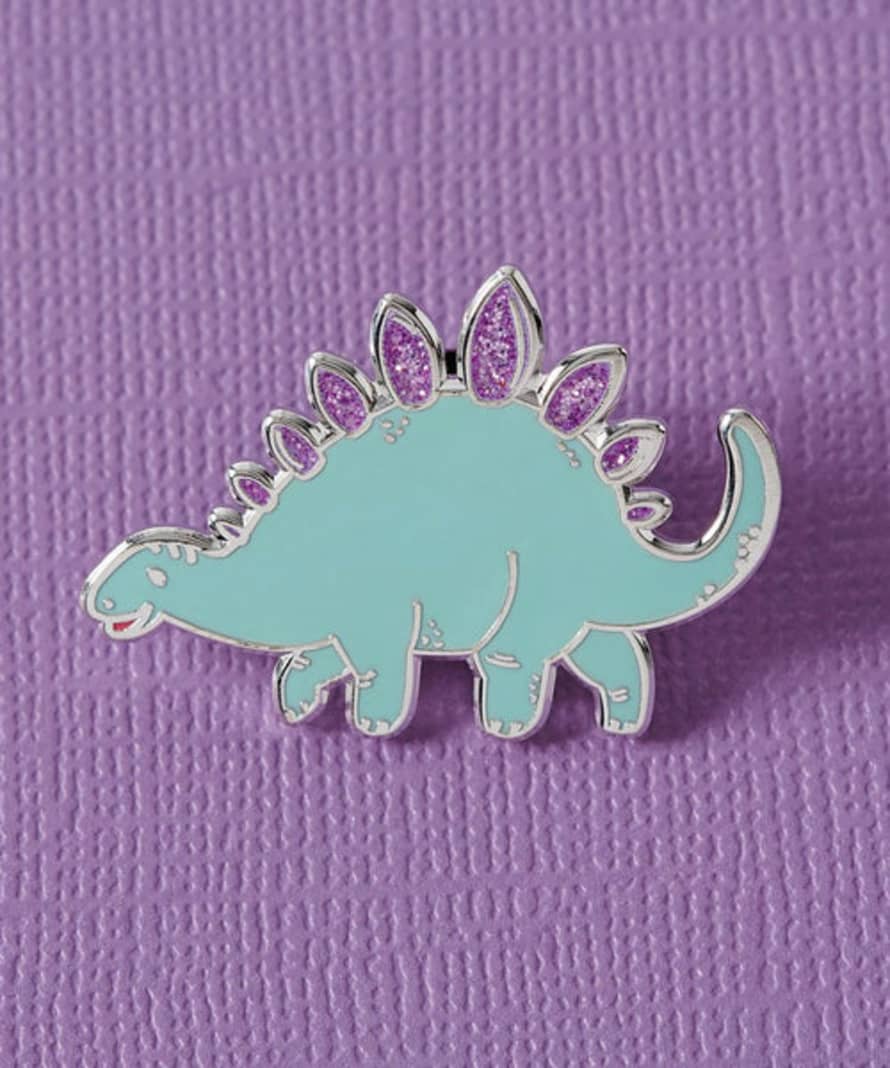 Punky Pins Mint Dinosaur Pin