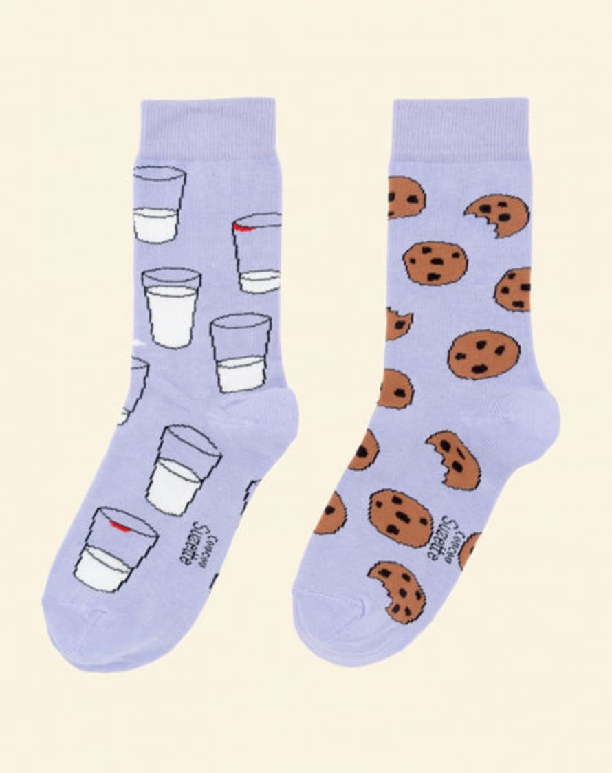 Coucou Suzette Cookies & Milk Socks