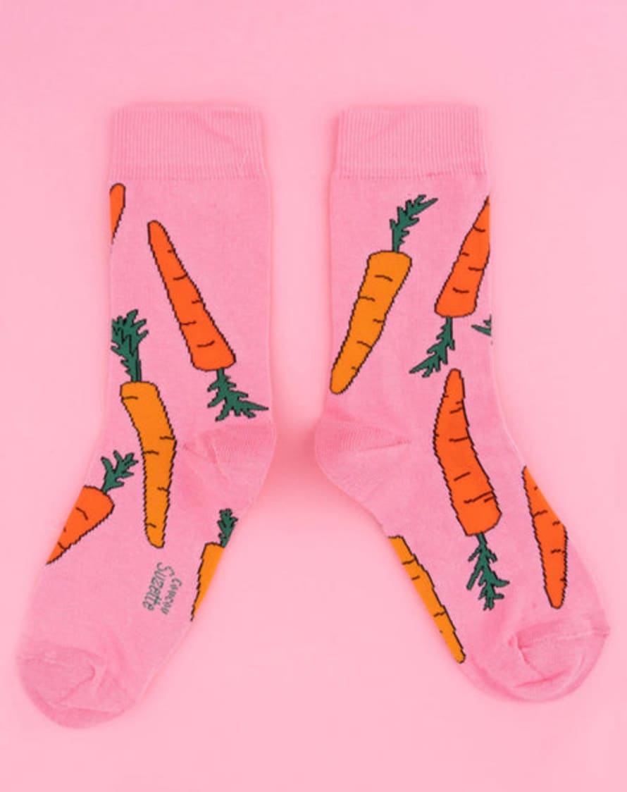 Coucou Suzette Carrot Socks