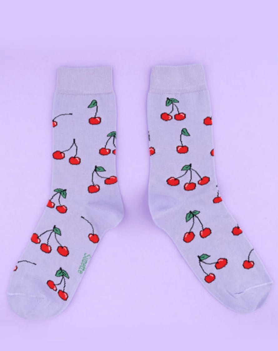 Coucou Suzette Cherry Socks