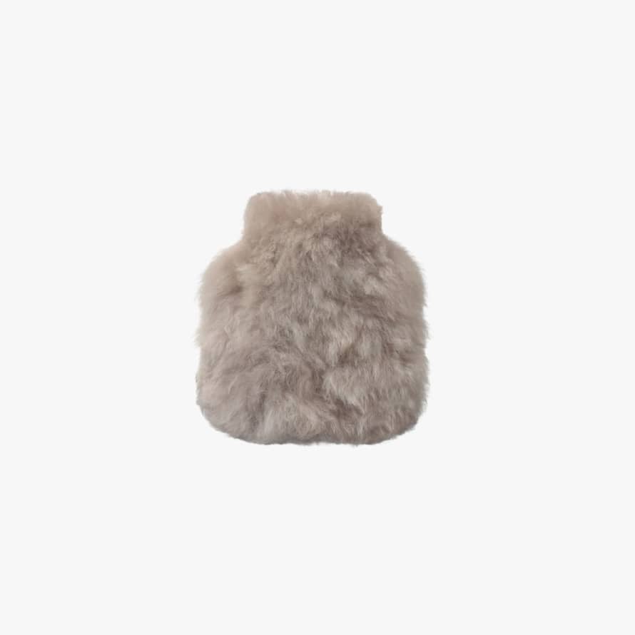 Weich Couture Alpaca  Alpaca Fur Hot Water Bottle Calmo 0.2L - Taupe