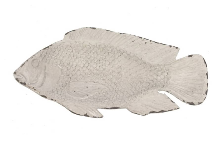 Meander Small Metal Fish Plate