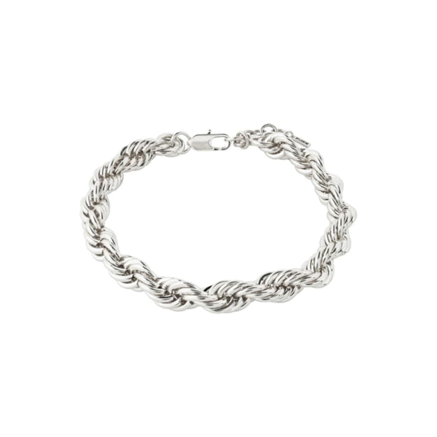 Pilgrim Milou Chunky Ankle Chain - Silver
