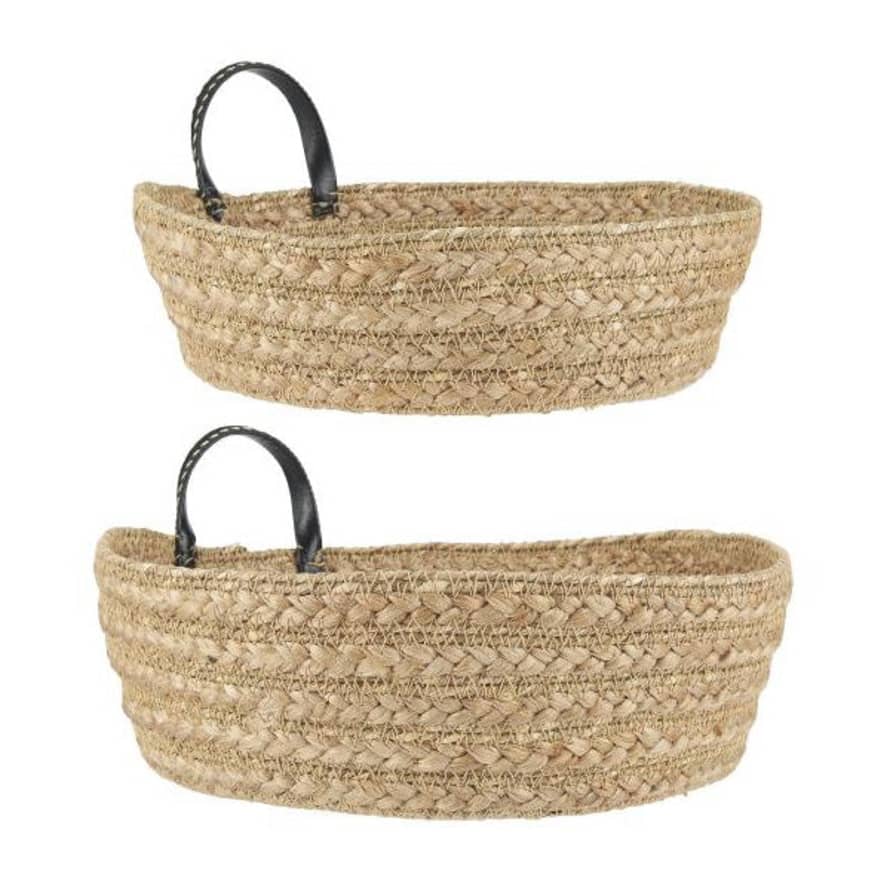 Ib Laursen Medium Hanging Basket Wide with Strap