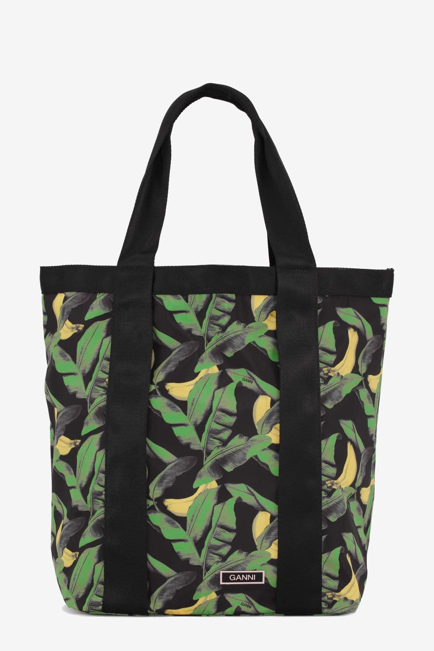 Ganni Ganni Recycled Tech Large Tote