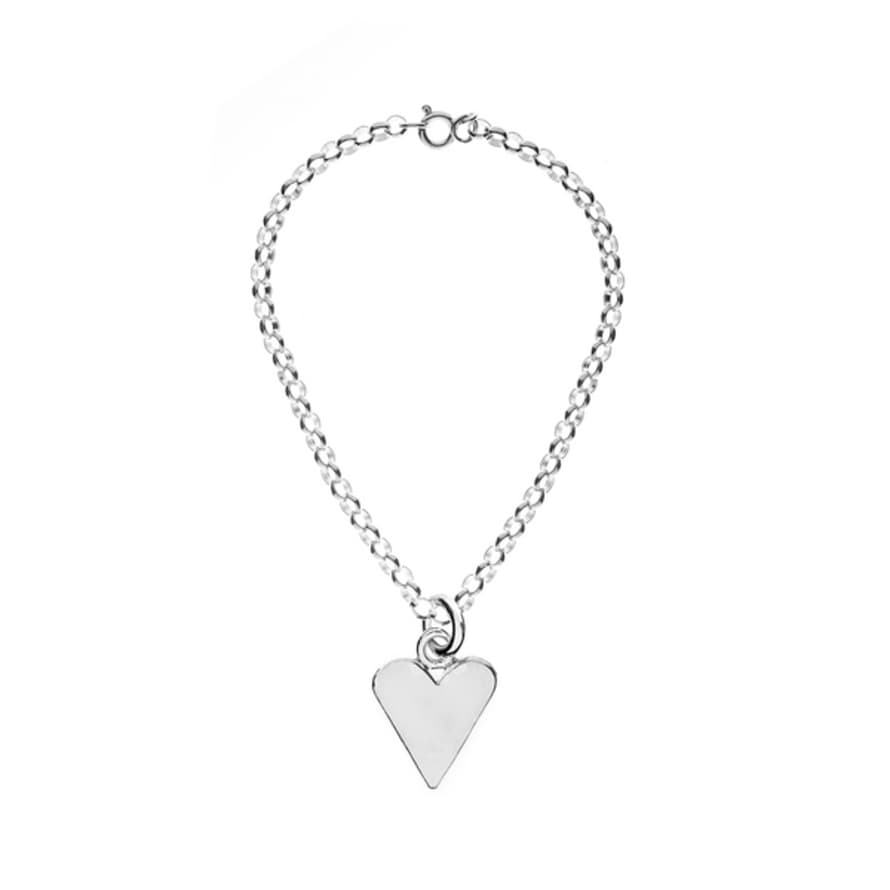 Renné Jewellery Belcher Bracelet Heart
