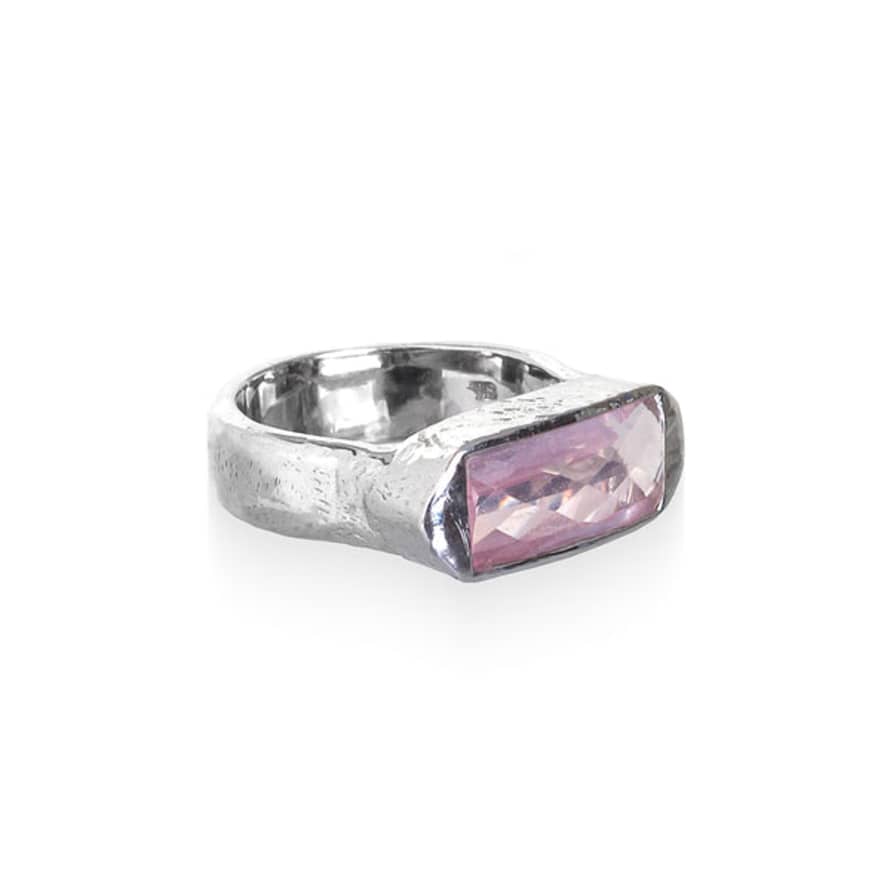 Renné Jewellery Rose Quartz Hope Ring