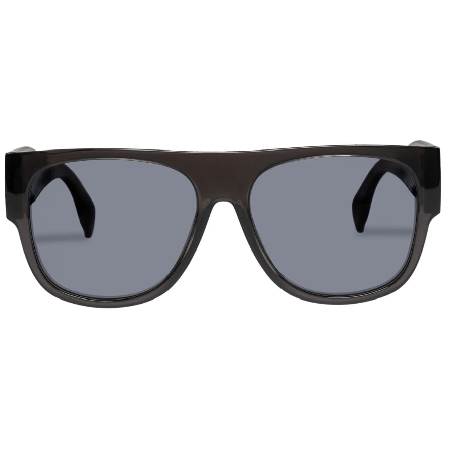 Le Specs Floatation | Matte Black Shadow Polarized Sunglasses