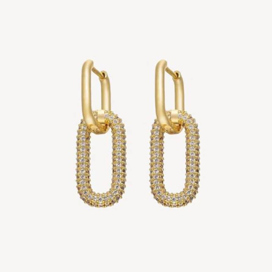 Margot Bardot Joyce Gold Earrings