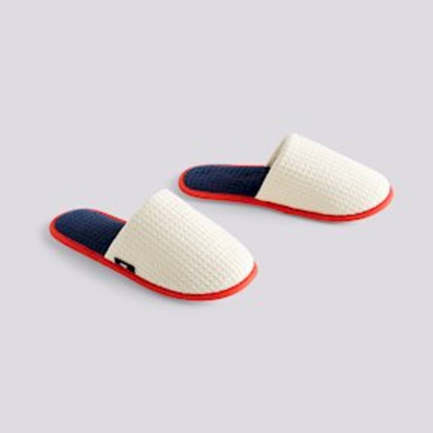 HAY Waffle Slippers One Size Cream Multi