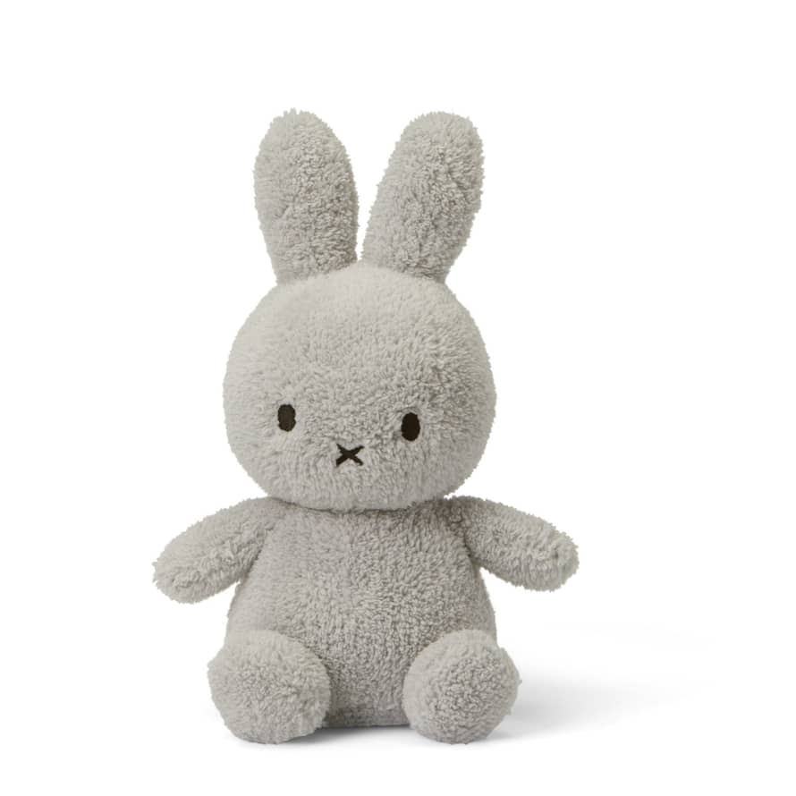 Miffy Terry Soft Toy in Light Grey