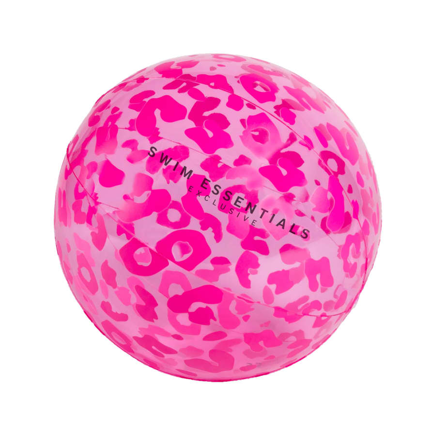 The Essentials Pelota Maxi Inflatable Balls with Neon Panther Print