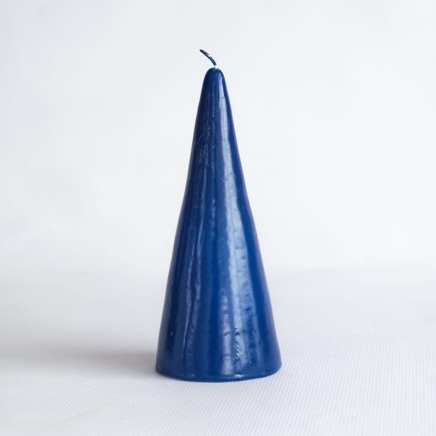 &klevering Blue Cone Candle