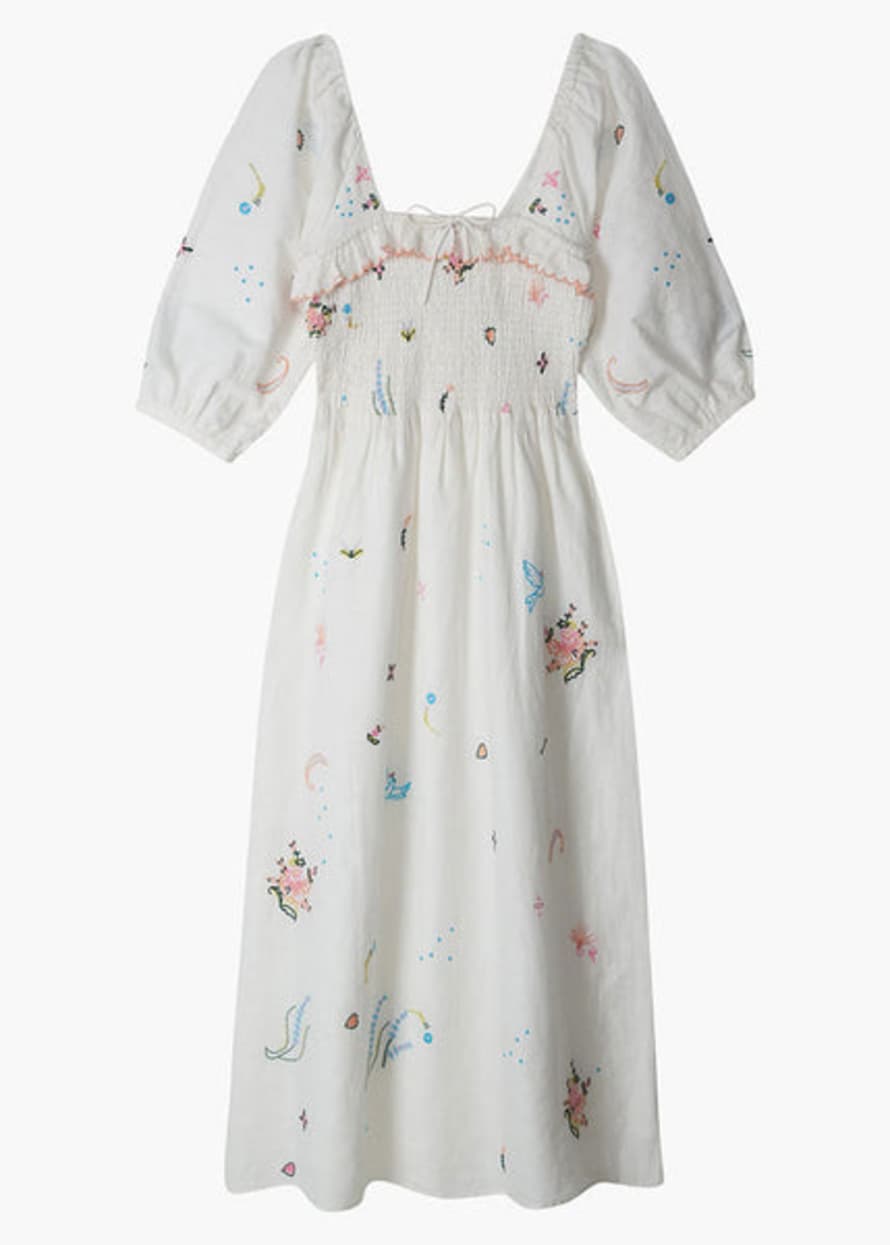 Lily & Lionel Matilda Dress - Love Letter Embroidery
