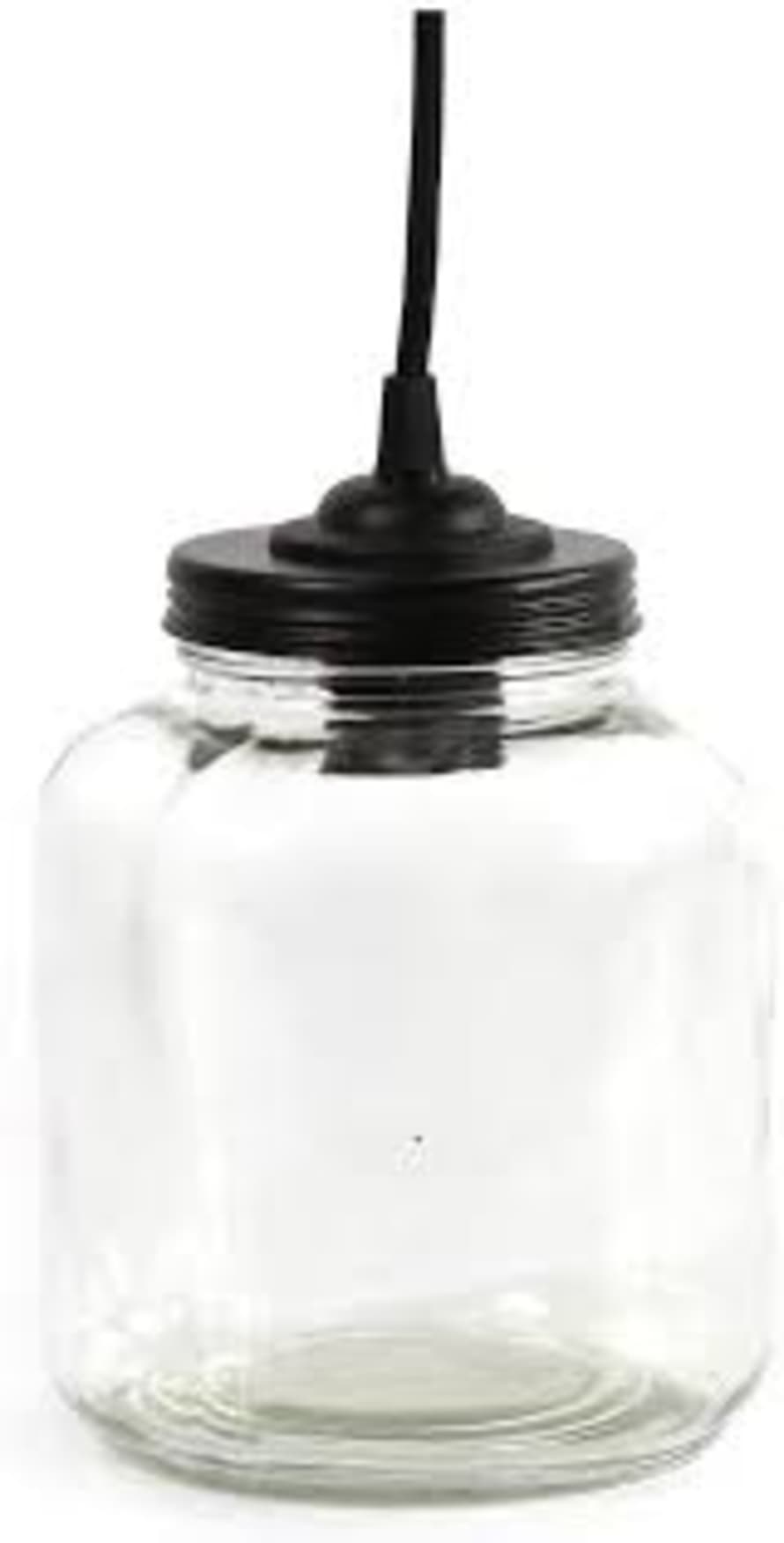 Made in Charme Crystal Lamp w/Black Lid - Small