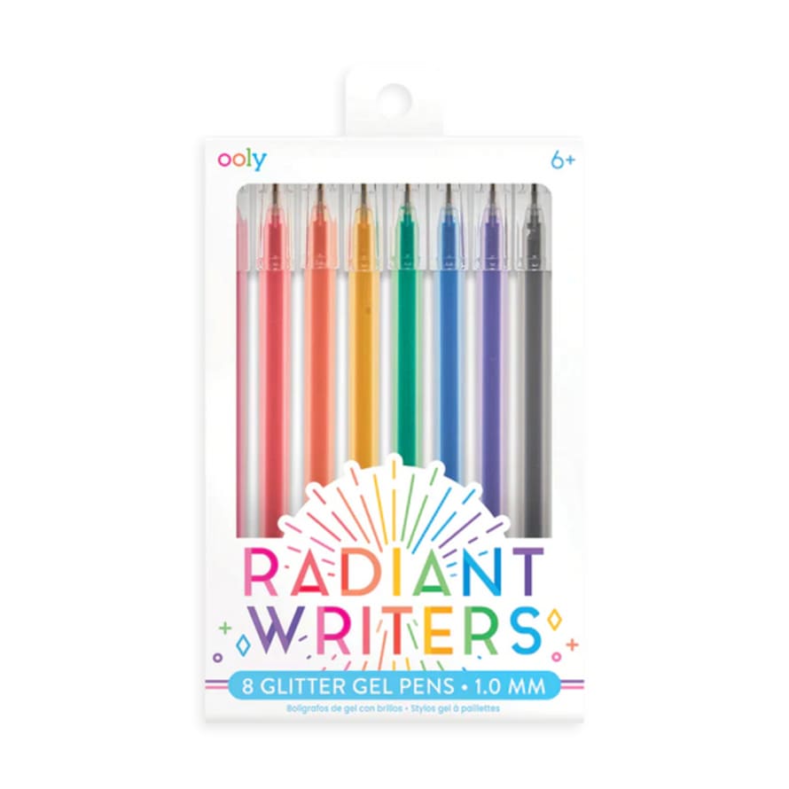 Ooly Glitter Gel Pens ''radiant Writers''