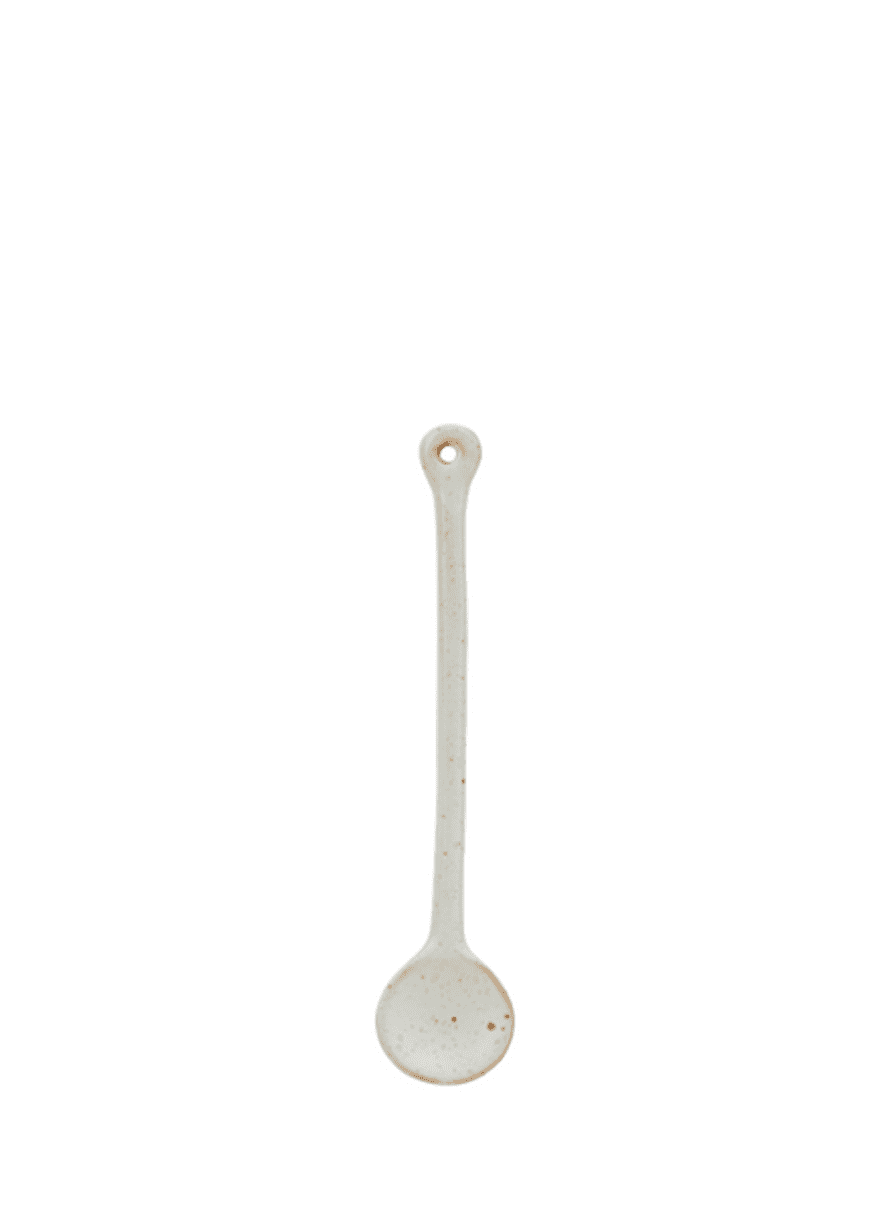 House Doctor Pion Spoon In Grey/white From