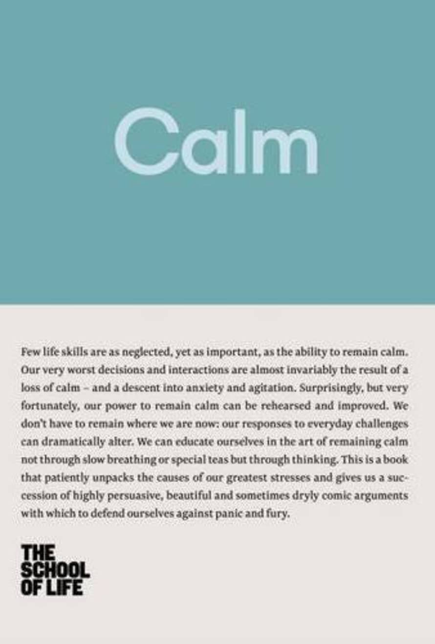 Books Calm By School Of Life