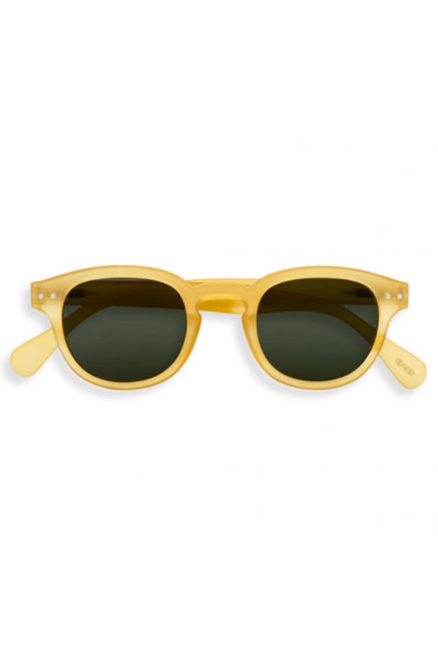 IZIPIZI #c Yellow Honey Sunglasses