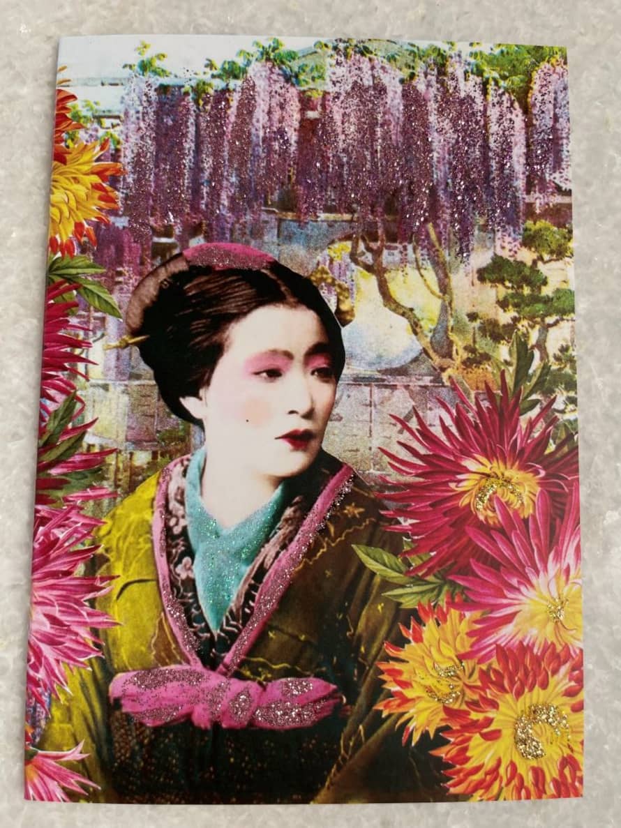 Diana Wilson Arcana Floating World Glittered Card
