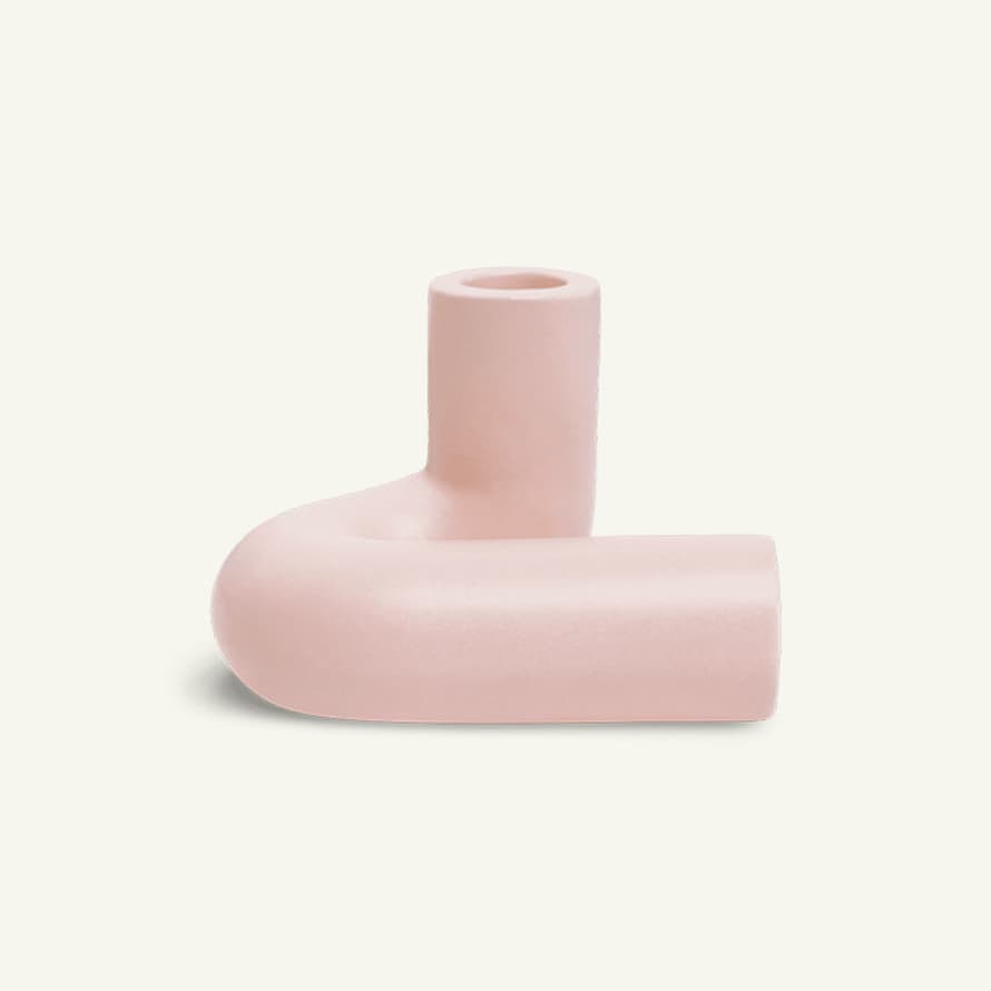 Octaevo Templo Candle Holder Pink