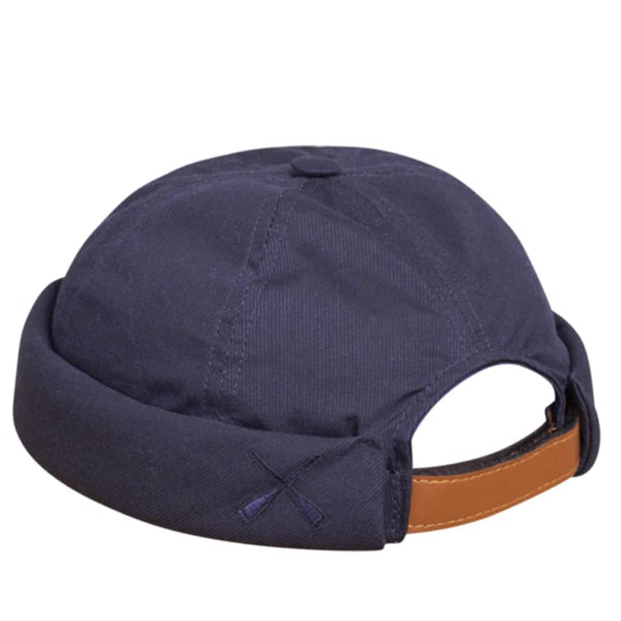 Beton Cire Workwear Indigo Stripes Miki Hat