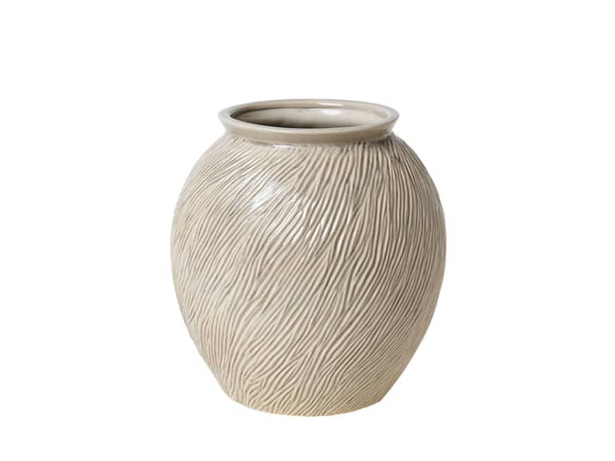 Broste Copenhagen Vase 'sandy' M Ceramic