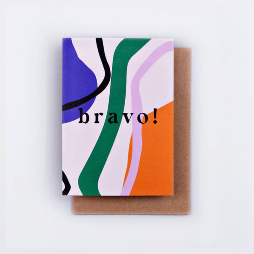 The Completist Bravo! Greetings Card