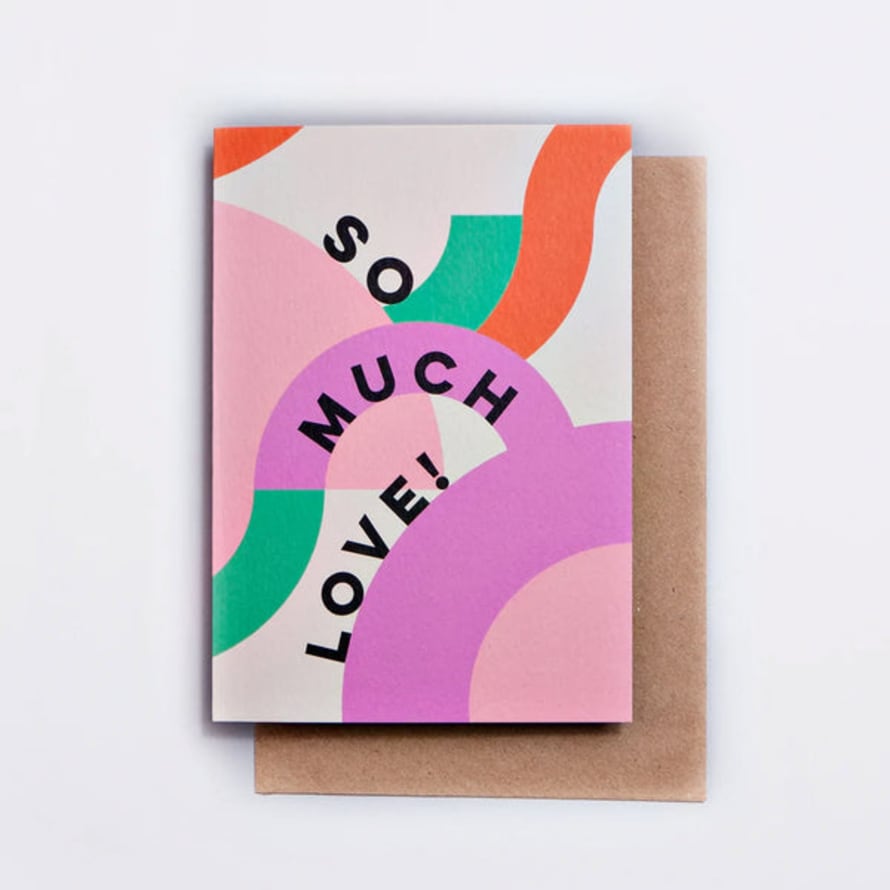 The Completist So Much Love! Greetings Card