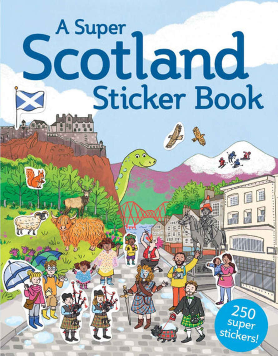 Bookspeed A Super Scotland Sticker Book
