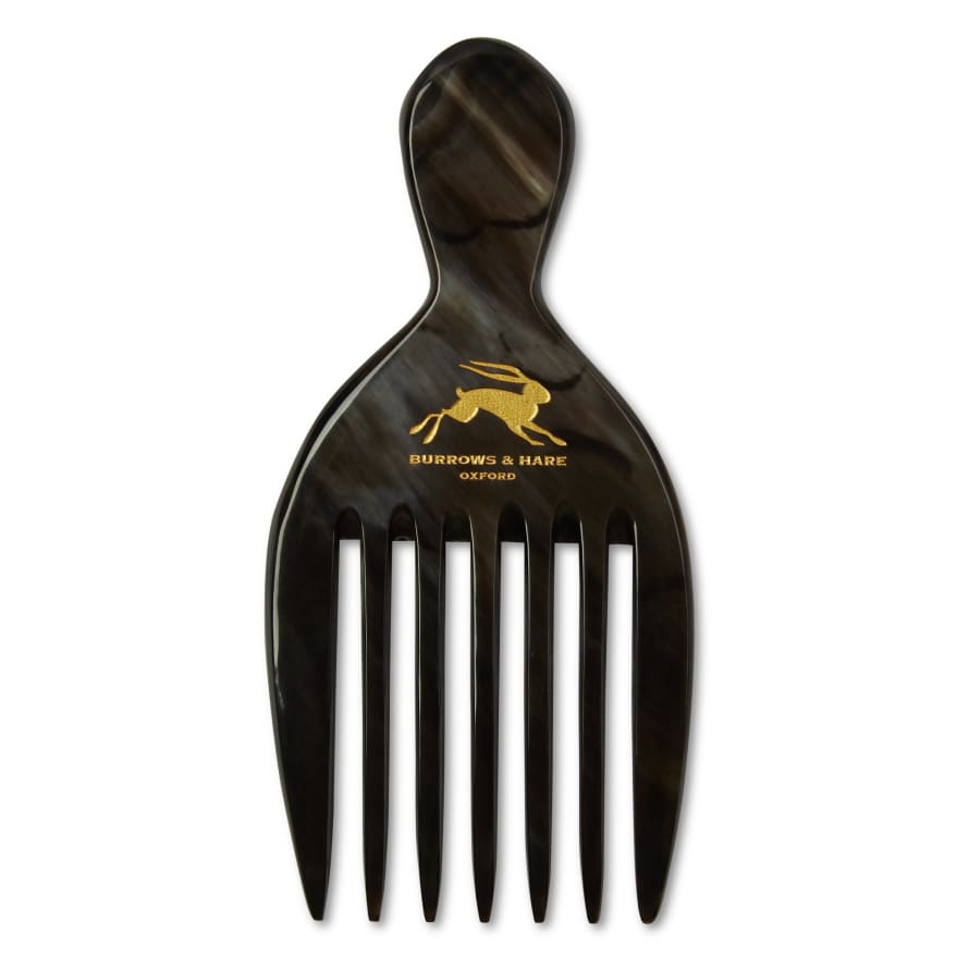 Burrows & Hare  Horn Afro Comb