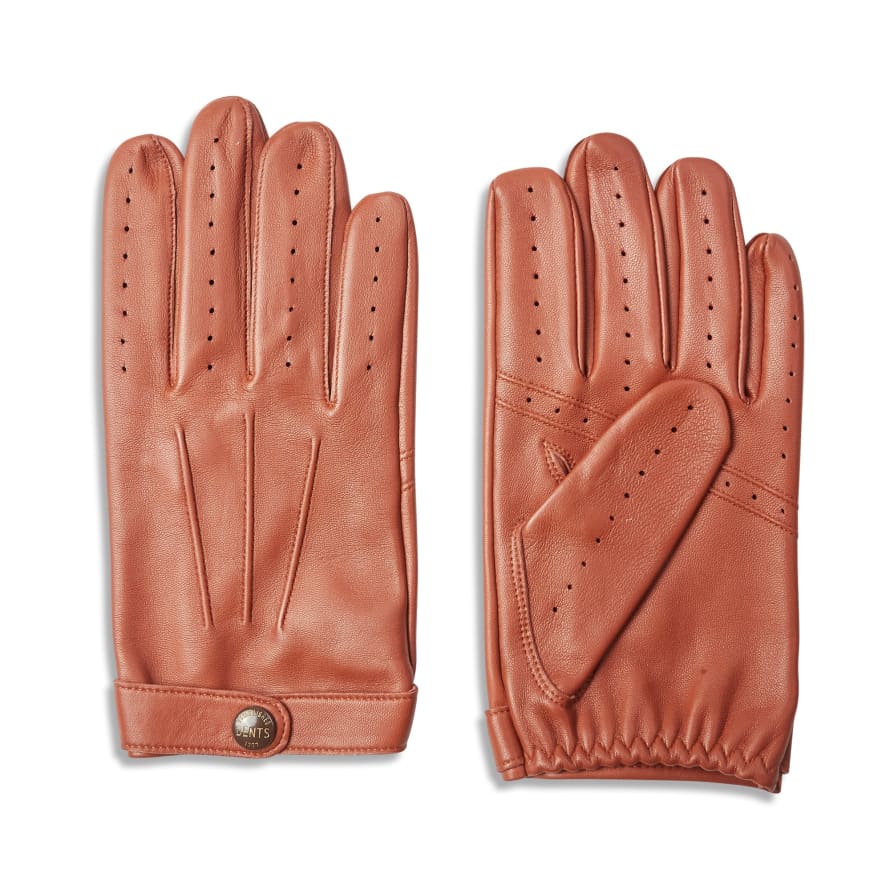 Dents  Highway Tan Fleming James Bond Spectre Leather Driving Gloves