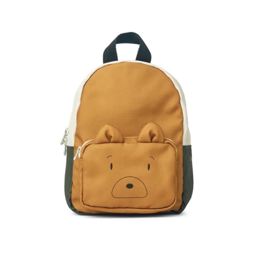 Liewood Saxo Mini Backpack - Mr Bear / Golden Caramel