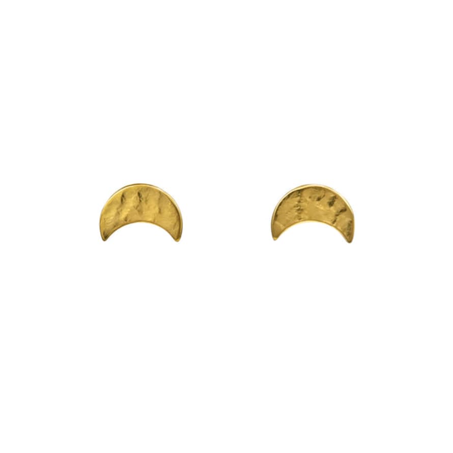 Cara Tonkin Selene Gold Stud Earrings