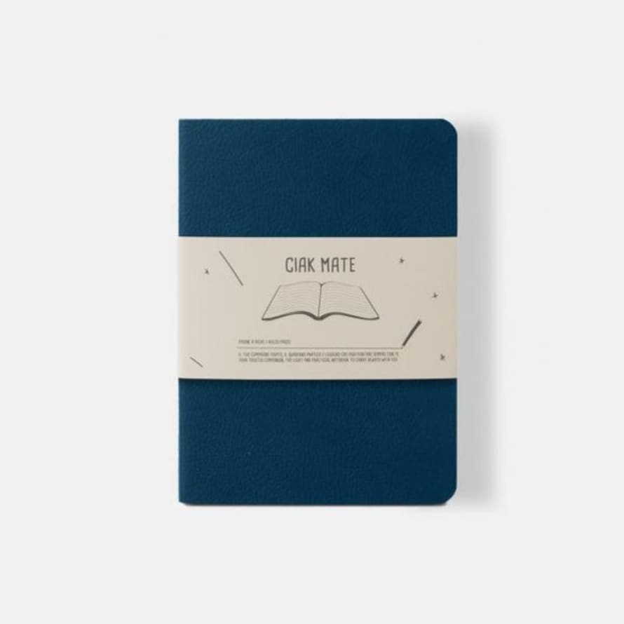CIAK Mate Vegan Leather A5 Lined Notebook
