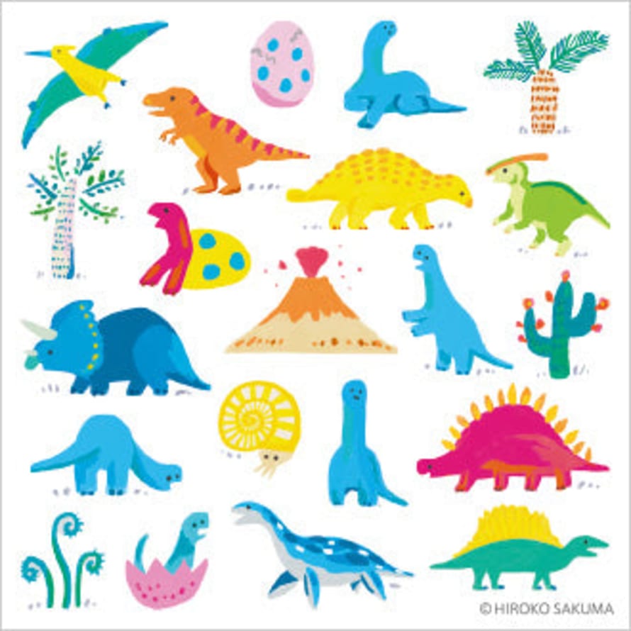 King Jim Pop Up Dinosaur Stickers