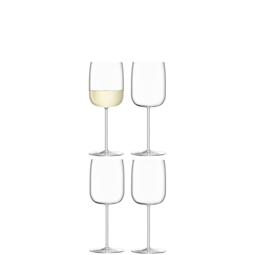 LSA International Borough Wine Glass 380ml (Set of 4)