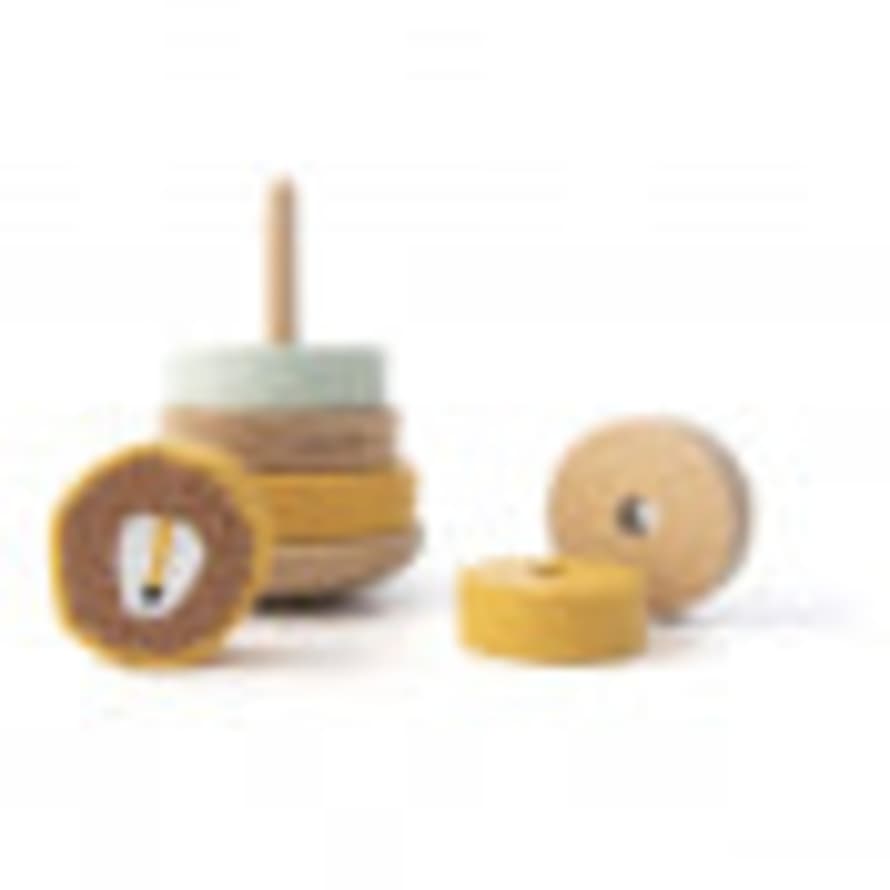 Trixie (36-153) Wooden Stacking Toy - Mr. Lion