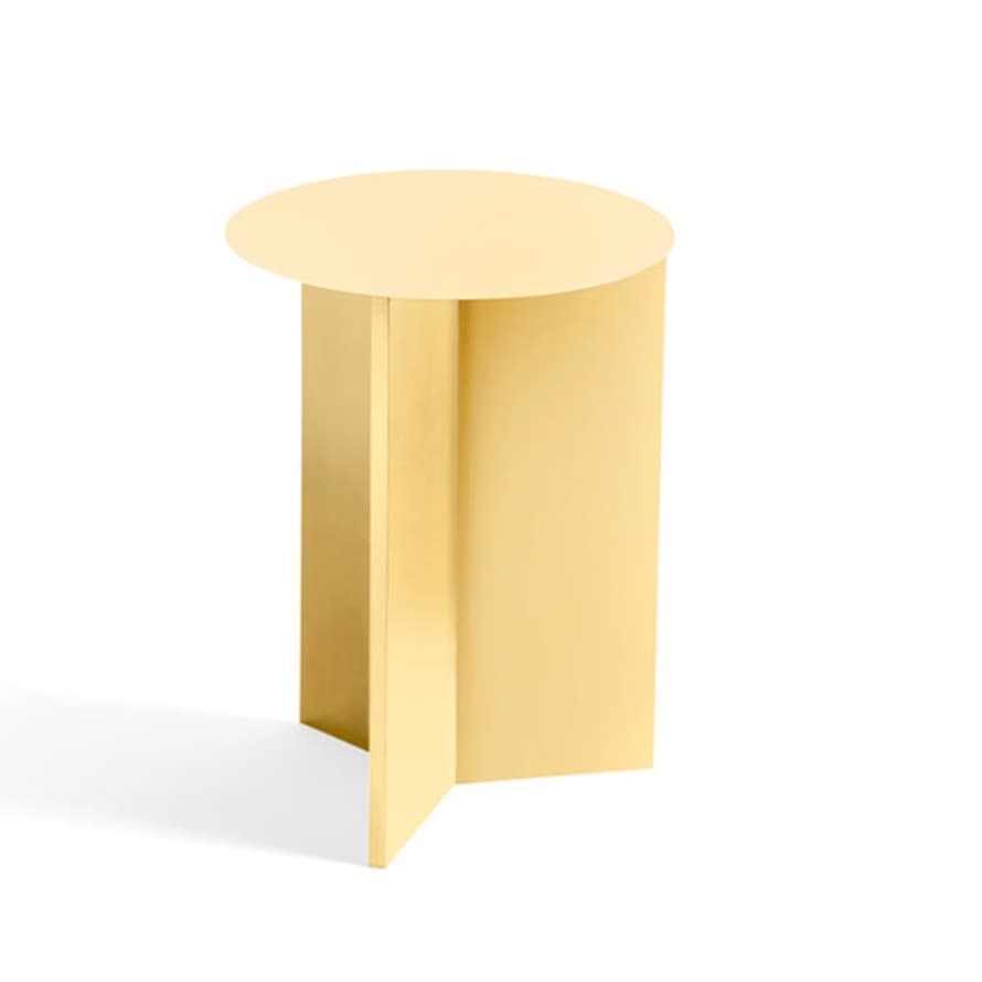 HAY Hay • Table D'appoint Slit Ronde Jaune
