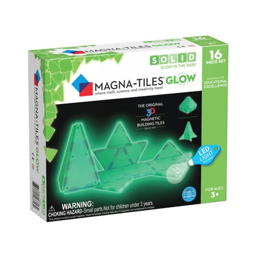 Valtech Magna-tiles Glow 16 Piezas